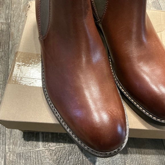 Clark’s Men's Brown Leather Chelsea Boots Size 8 - Picture 11 of 16